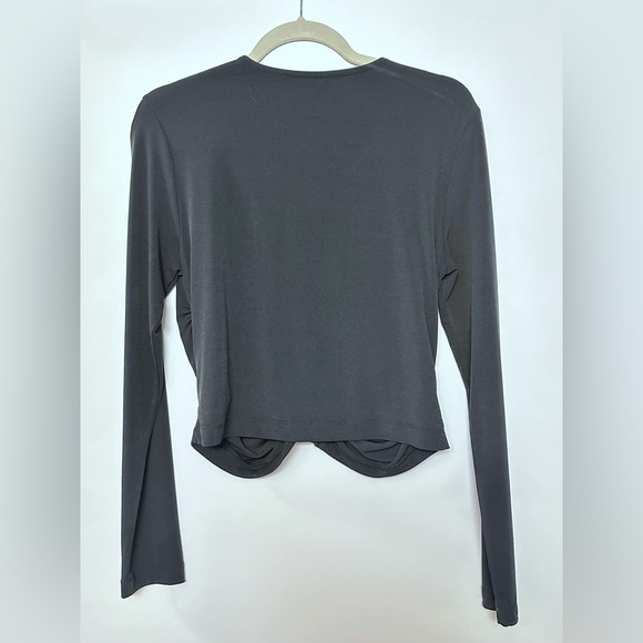 Black Long Sleeve Top - Picture 2 of 2
